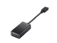 HP - Ekstern videoadapter - USB-C - D-Sub - svart - for HP 20, 22, 24 Pavilion 24, 27, 510, 560, 590, 595, TP01 PC-Komponenter - Skjermkort & Tilbehør - USB skjermkort