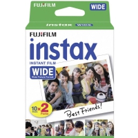 Bilde av Fujifilm Instax Wide - Hurtigvirkende Fargefilm - Iso 800 - 10 Eksponeringer - 2 Kassetter