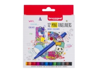 Bruynzeel Mini fineliner set | 12 colours Hobby - Kunstartikler - Markører