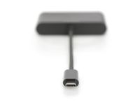 DIGITUS MultiPort - Ekstern videoadapter - USB-C 3.1 - HDMI - svart PC-Komponenter - Skjermkort & Tilbehør - USB skjermkort