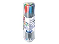 STAEDTLER triplus - Fineliner - assorterte farger - vannbasert blekk - 0.3 mm - superfin (en pakke 12) Skriveredskaper - Fiberpenner & Finelinere - Fine linjer