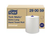 Bilde av Håndklæderuller Tork H1 Matic® Universal 1-lag 280m Hvid - (6 Ruller Pr. Karton)