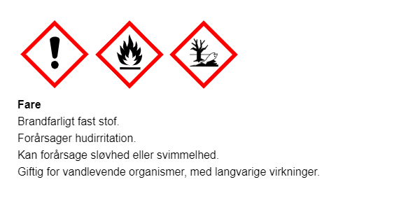 Faremærkning på G210608