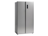 Scandomestic SKF 562 X - Amerikansk kjøleskap - side-by-side - bredde: 91,2 cm - dybde: 70,4 cm - høyde: 177 cm - 562 liter - Rustfritt stål Hvitevarer - Kjøl og frys - Side-by-Side