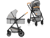Lionelo Strollers - Lo-Amber 2In1 Kombi vogn - Grey Stone Barn & Bolig - Utstyr for barn