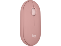 Logitech Pebble Mouse 2 M350s - Mus - optisk - 3 knapper - trådløs - Bluetooth 5.2 LE - tonal rosa PC tilbehør - Mus og tastatur - Mus & Pekeenheter