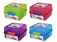 sistema Lunchbox Lunch Cube 1,4 l 1 Stk ( Assorteret farver ) Kjøkkenutstyr - lunsj - Matboks