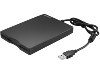 Sandberg USB Floppy Mini Reader - Platestasjon - Diskett (1.44 MB) - USB - ekstern PC-Komponenter - Harddisk og lagring - Diskettdriver