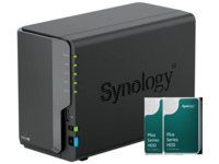 Bundle: SYNOLOGY DS224+ Including 2 x HAT3300-4TB Total 8TB PC-Komponenter - Harddisk og lagring - NAS